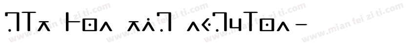 GLT Har Tig Regular字体转换